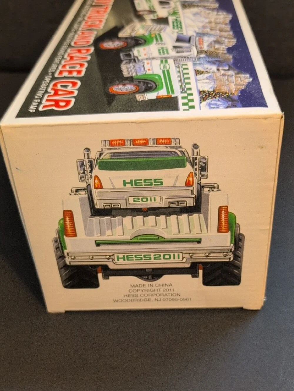 Hess 2011 Collector Toy Truck and Race Car